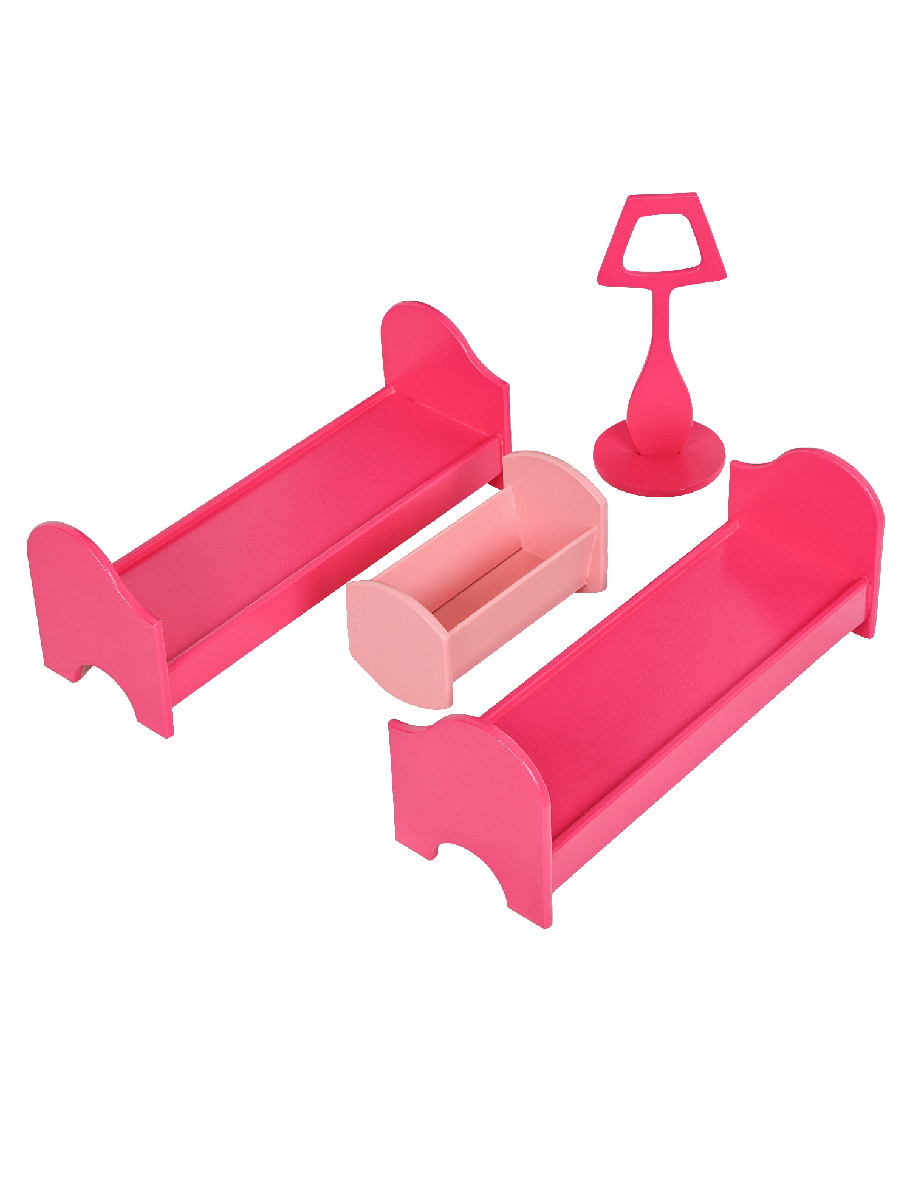 Домик для кукол PAREMO 120 см с мебелью PD315-03 - фото 21