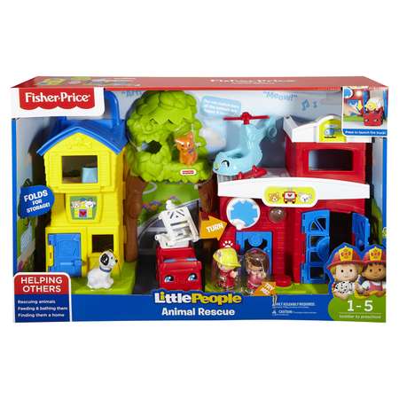 Игровой набор Little People Спасение животных