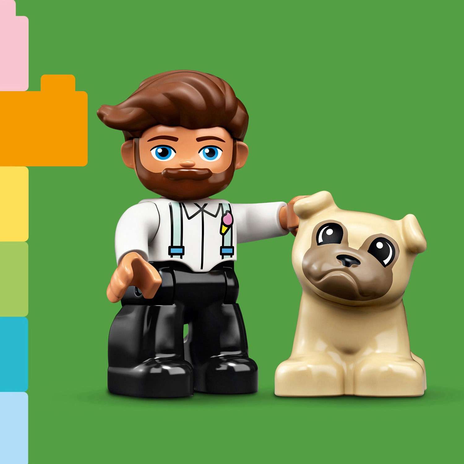 Конструктор LEGO DUPLO Town Киоск-пиццерия блочный - фото 6