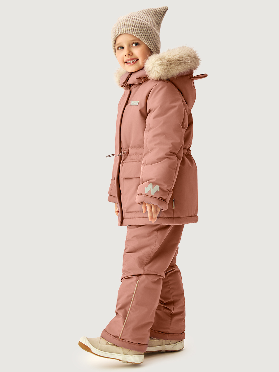 Костюм NIKASTYLE 7з3026 сухая роза - фото 3