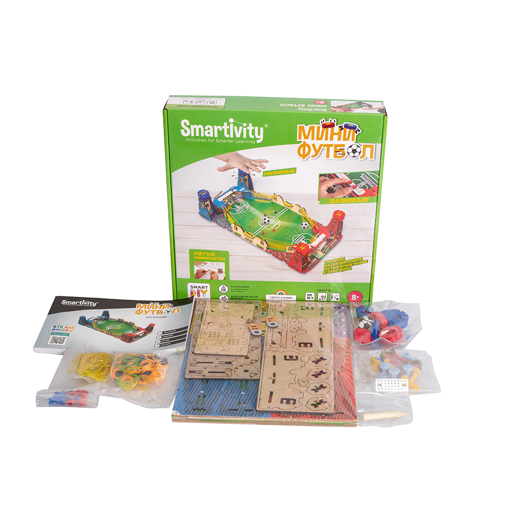 Конструктор Smartivity Мини Футбол деревянный - фото 1