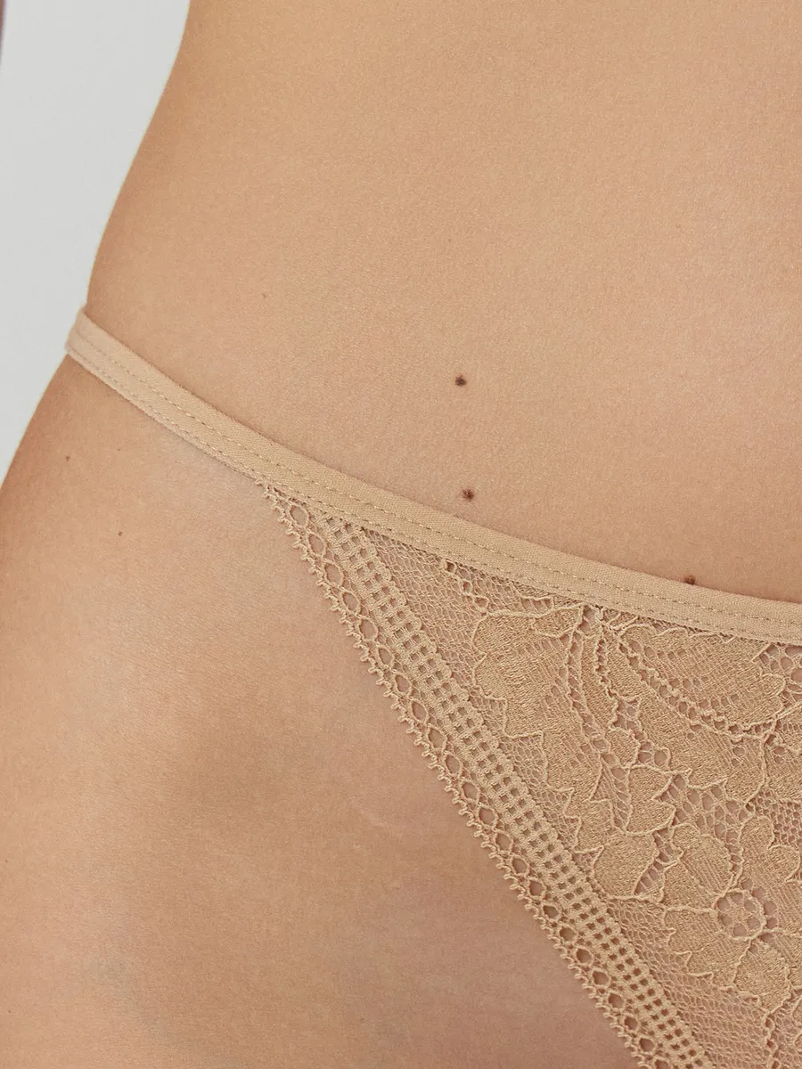 Трусы 3 шт Mark Formelle (Марк Формэль) 412432-3/обжаренный миндаль - фото 8