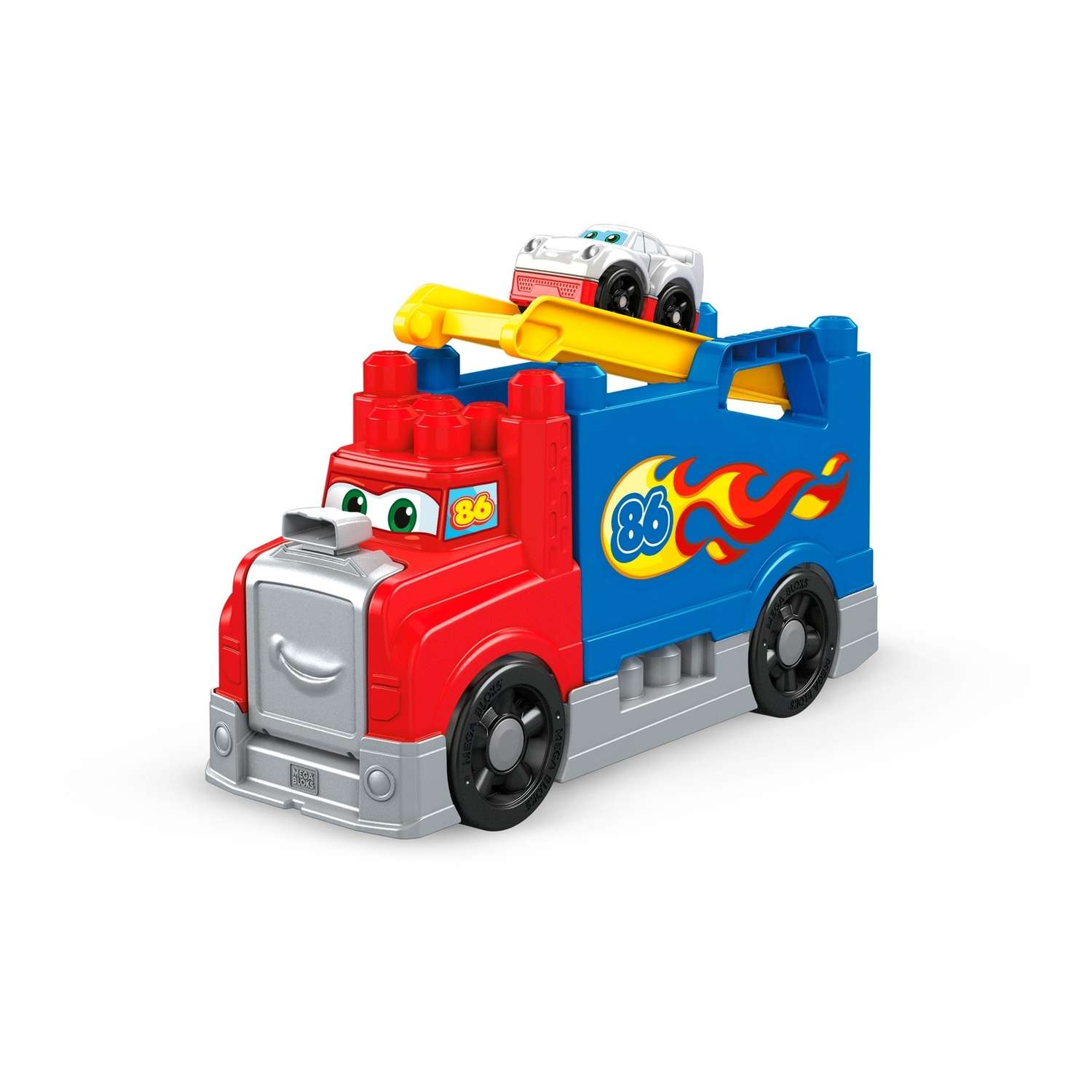 Конструктор Mega Bloks Большая машинка для гонок 12 дет. - фото 8