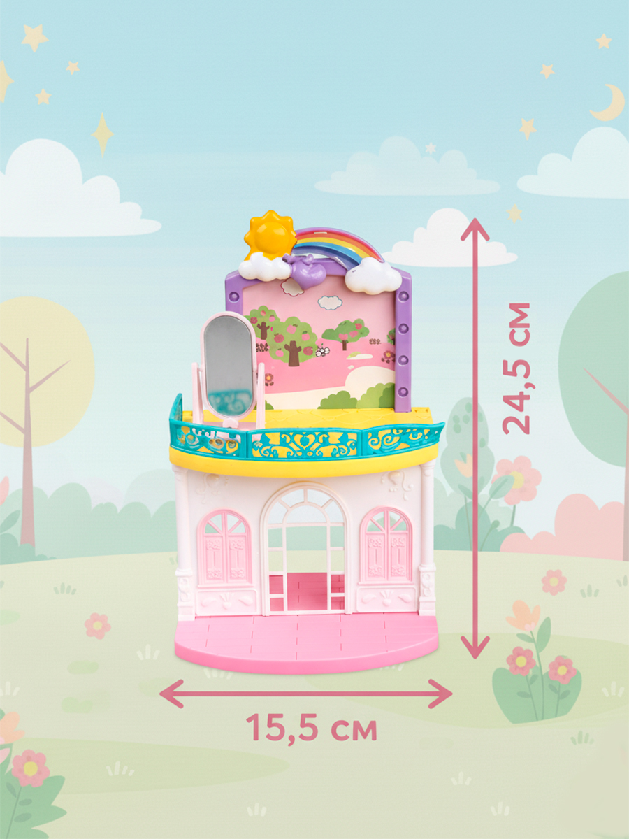 Домик для кукол Nily Baby 24.5 см с мебелью C23514/A1337105W - фото 4