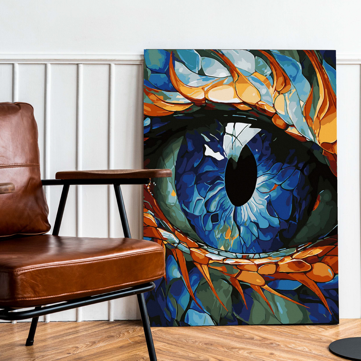 Картина по номерам Magic 4 Hobby Глаз дракона - фото 3