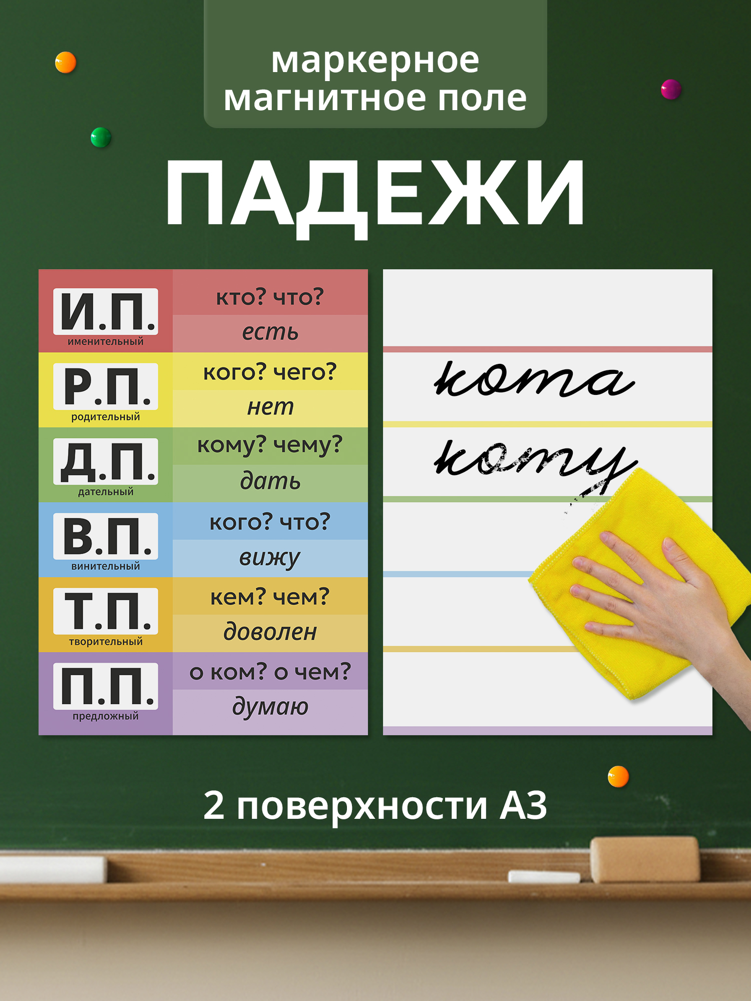 Магниты Выручалкин Падежи - фото 1