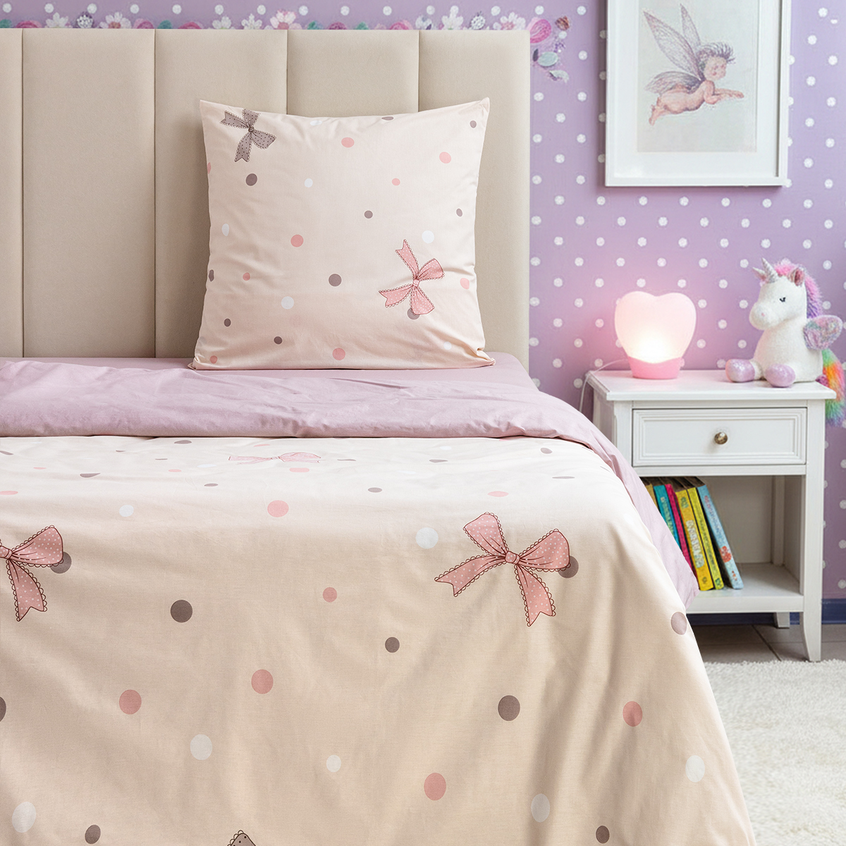 Комплект постельного белья BRAVO kids dreams Вельна поплин полутораспальный 3 предм. - фото 2