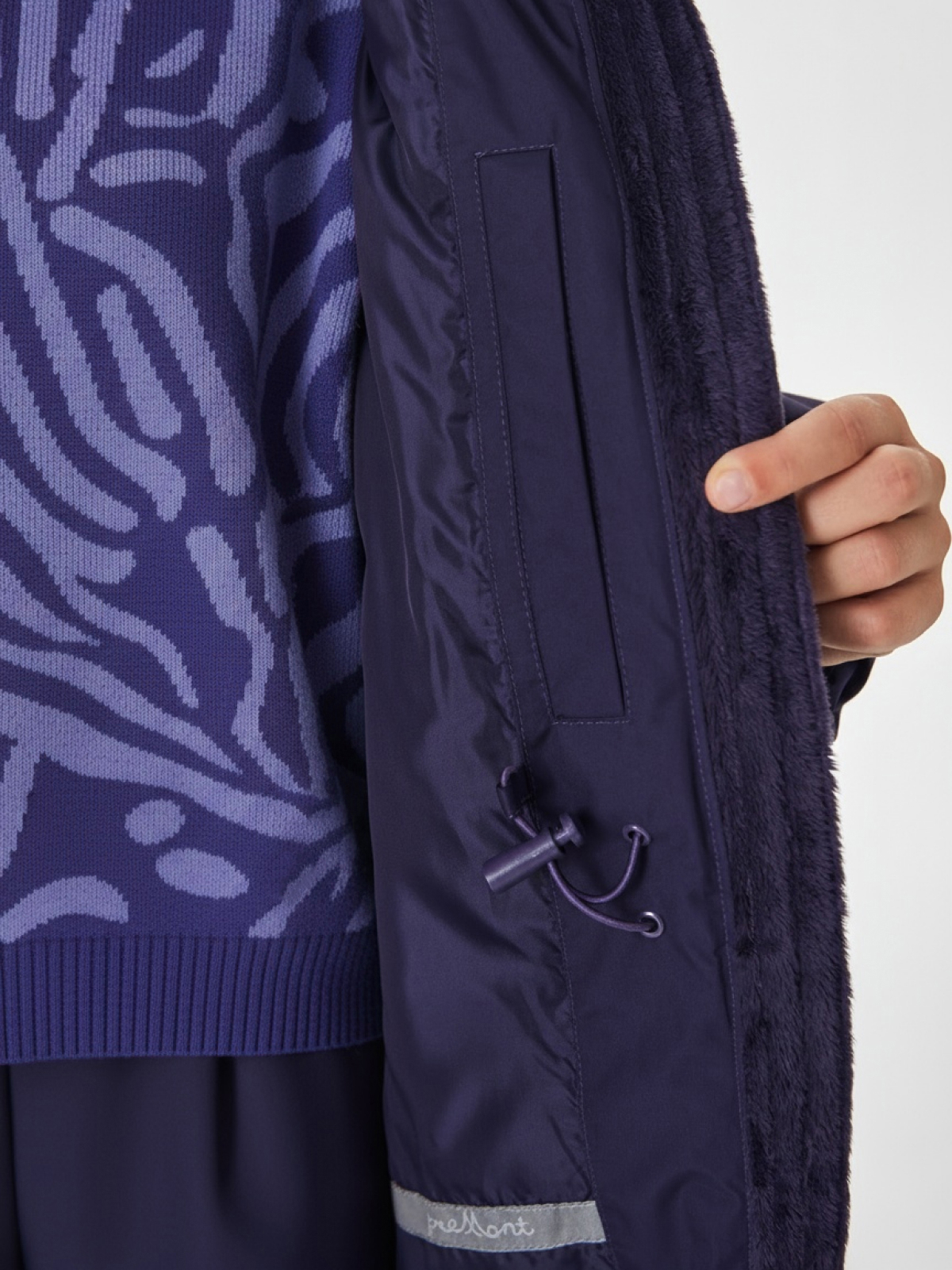 Пальто Premont WP313819BLUEBERRY - фото 8