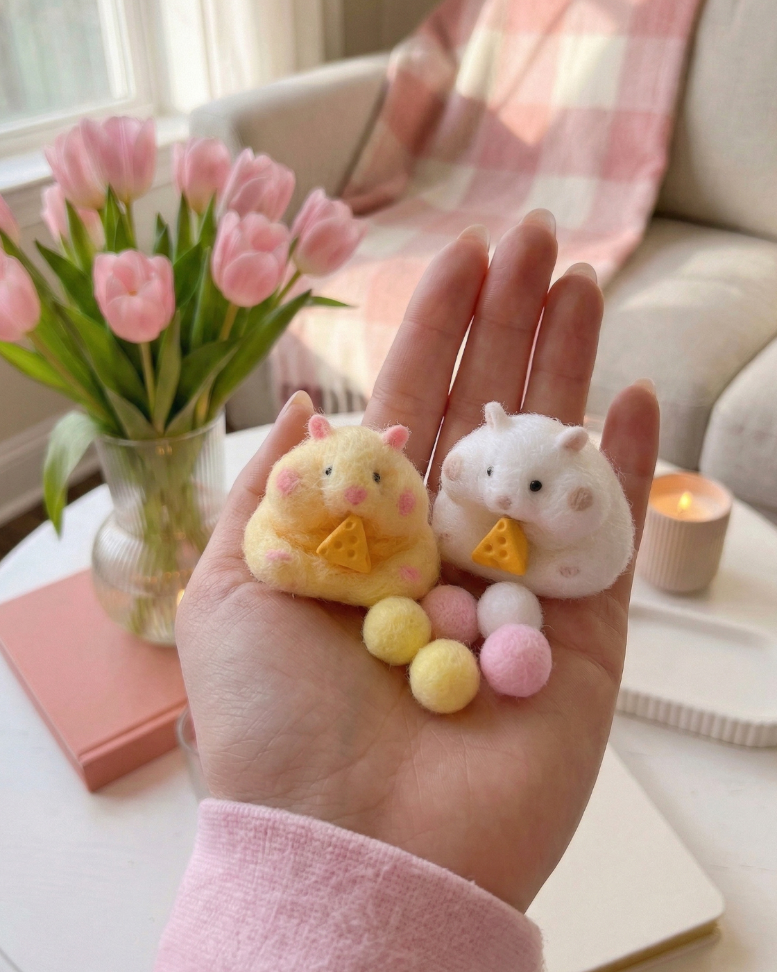 Игрушка-антистресс Крутой Замес Хомяк с шерстью сквиш - фото 6