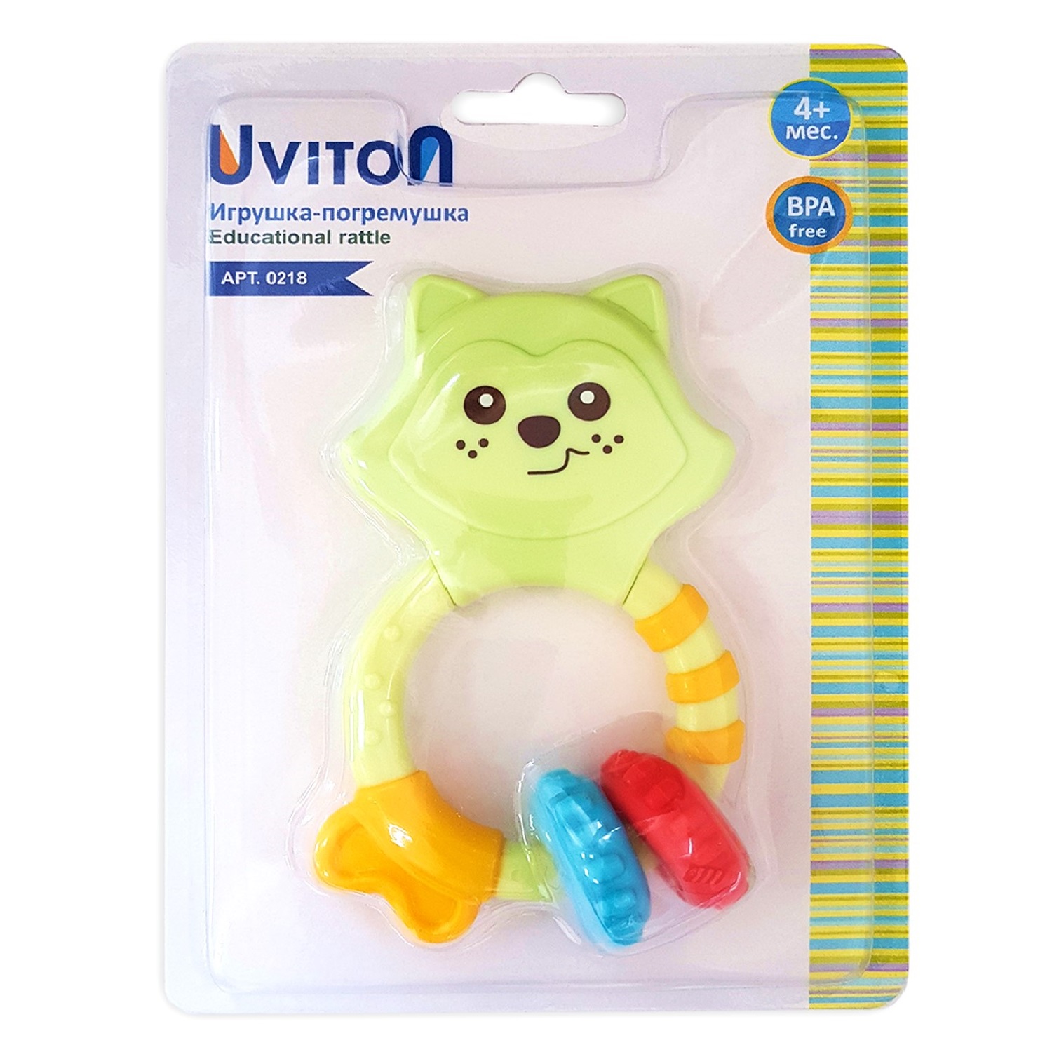 Игрушка Uviton погремушка Лисичка - фото 18