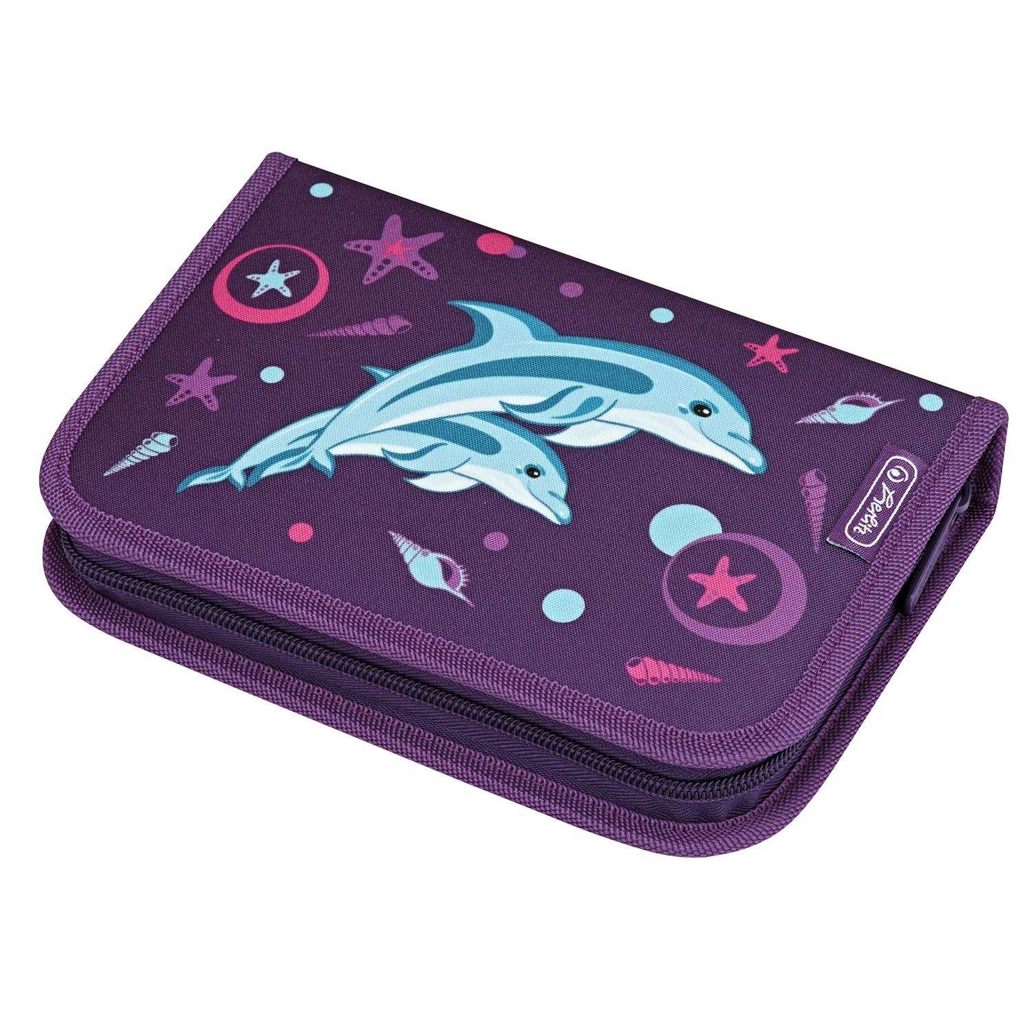 Пенал книжка Herlitz Dolphin - фото 1