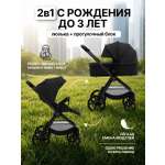 Коляска 2в1 agex Agex Life 2026 черный