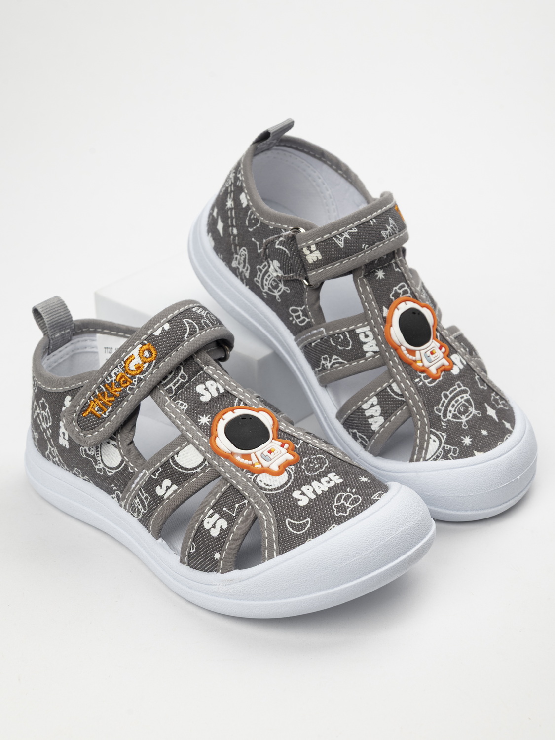Сандалии TikkaGo 7T27_12614_grey-orange - фото 1