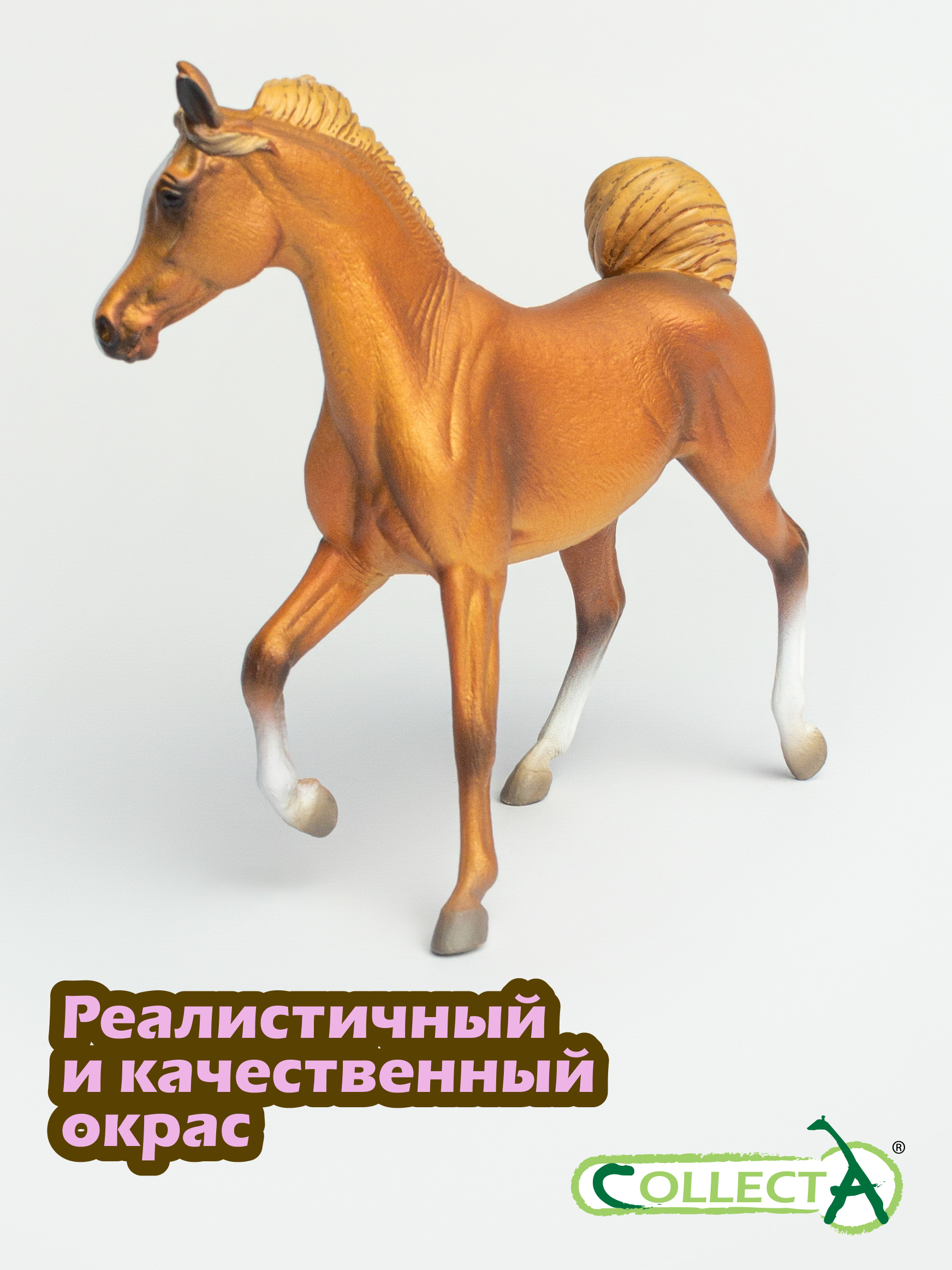 Фигурка Collecta Арабская кобыла золотой каштан - фото 4