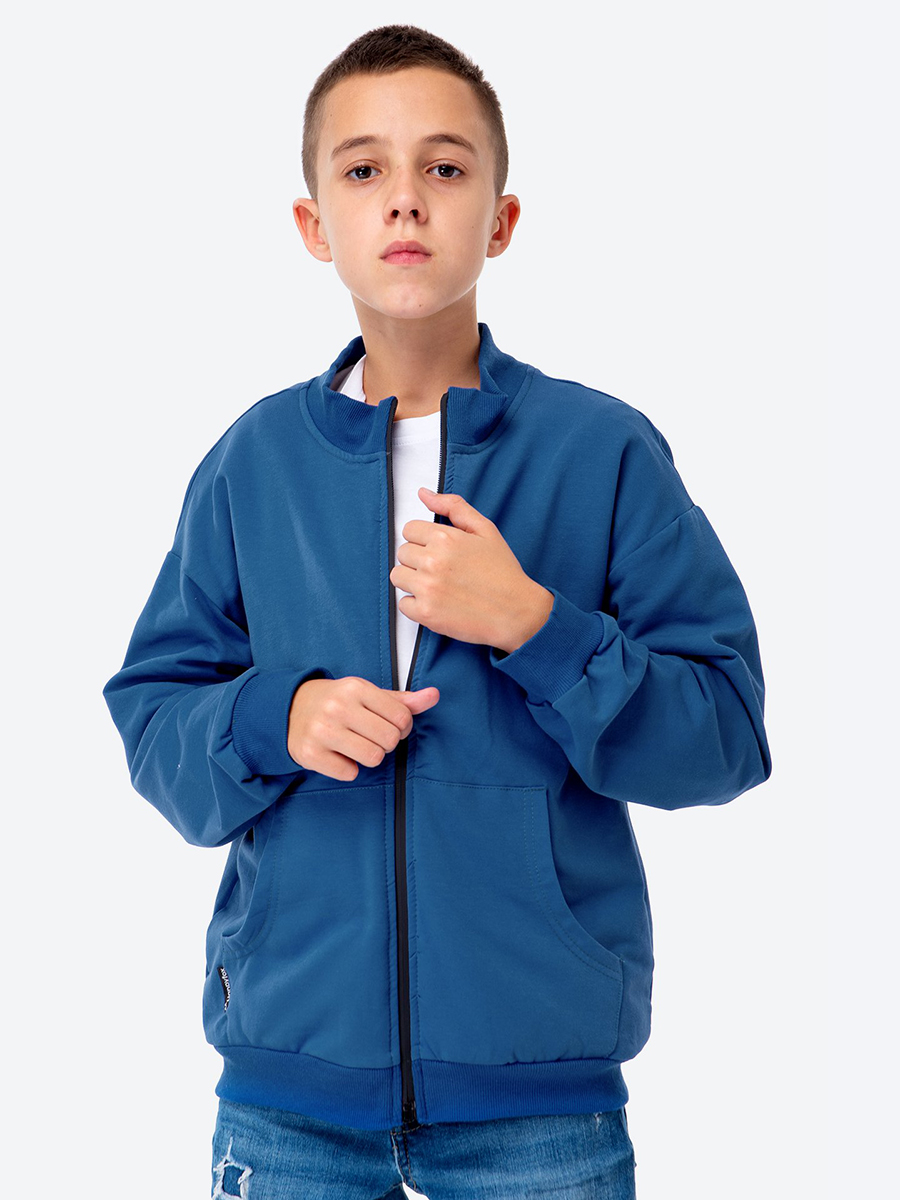 Бомбер HappyFox HF00159джинсовый - фото 7