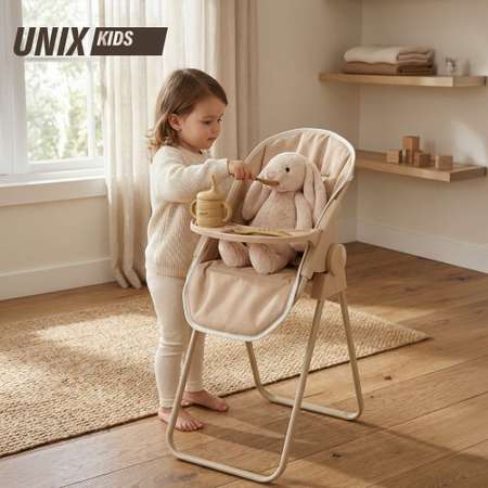 Аксессуар для кукол UNIX Kids стульчик для кормления