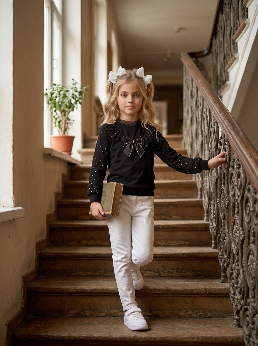 Блузка KATARINAKIDS БлузЧерн - фото 20