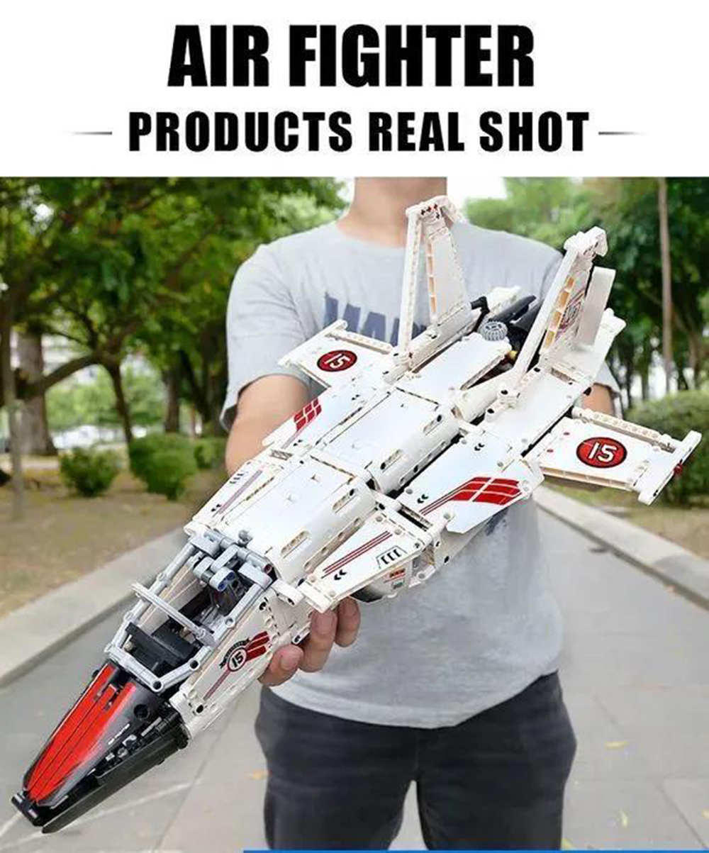 Конструктор Mould King Сверхзвуковой истребитель - фото 3