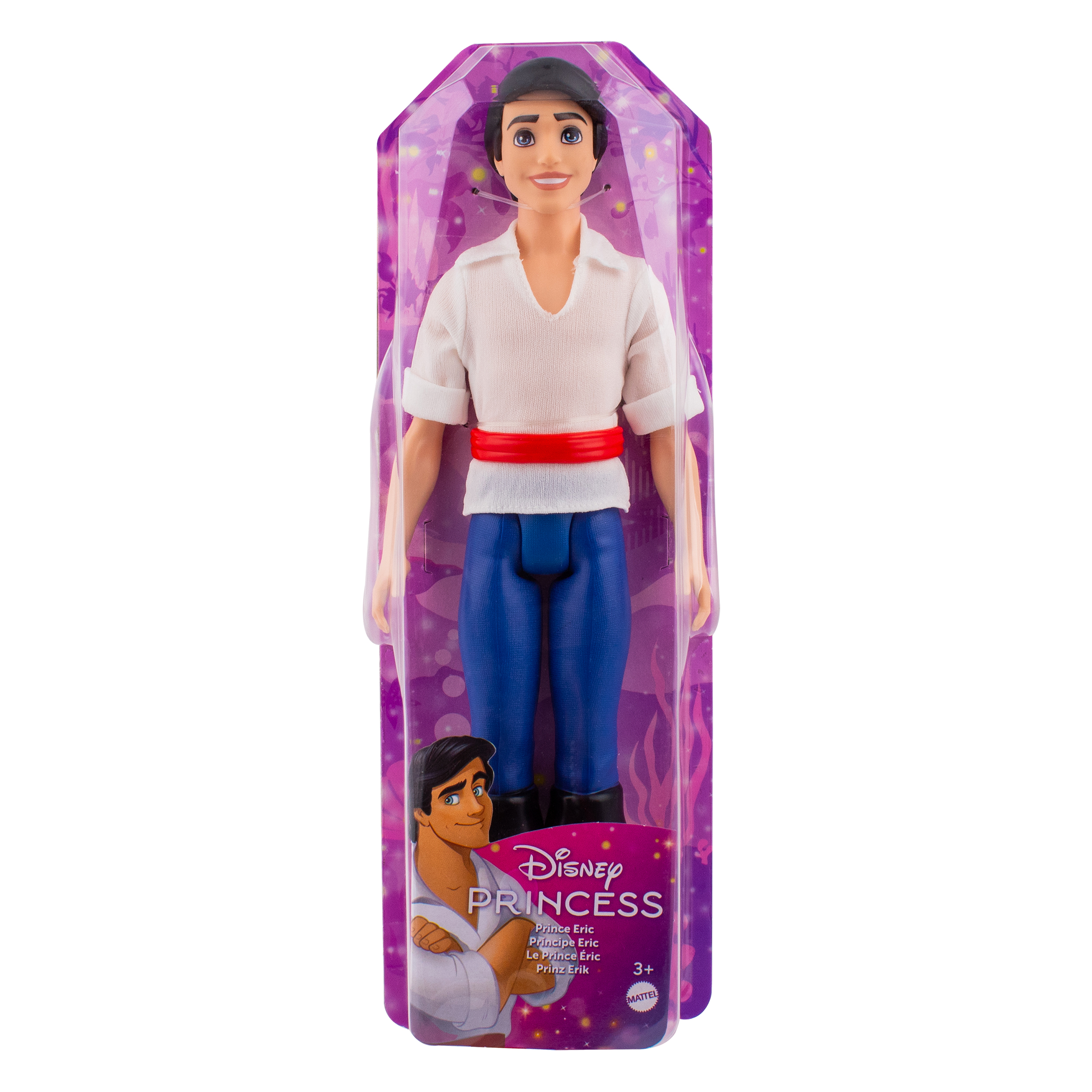 Кукла модельная Mattel Disney Princess Принц Эрик HLV97 - фото 5