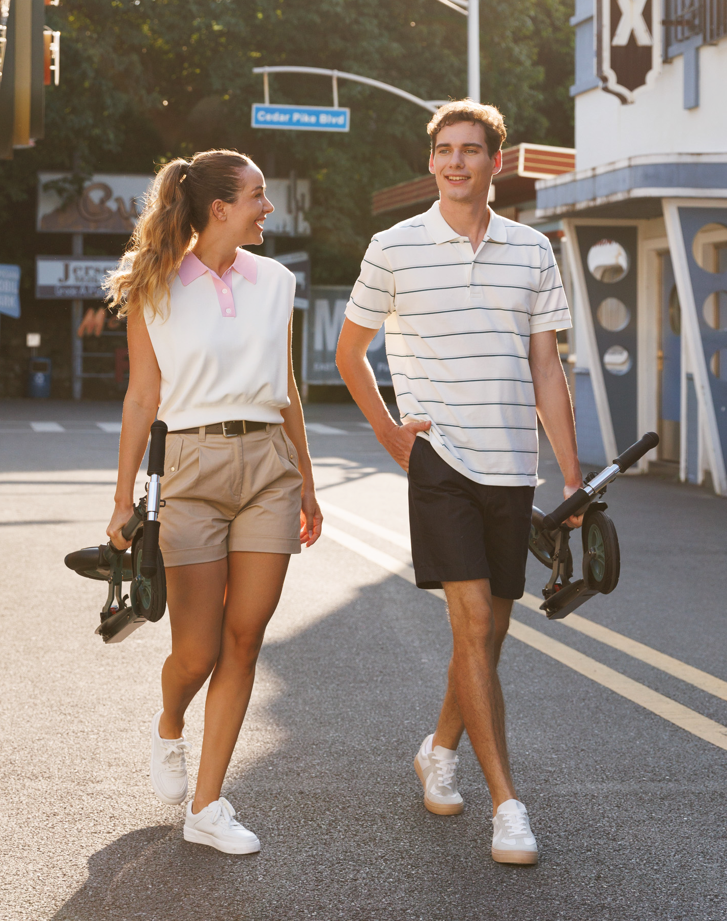 Городской самокат m-cro двухколесный - фото 8