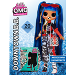 Кукла модельная L.O.L. Surprise! OMG Downtown B.B. высота 25 см