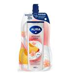 Гель-крем AURA для душа Персик и Арган 480 мл