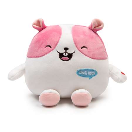 Игрушка мягконабивная Chati-Hugs Розовый хомяк 80645A