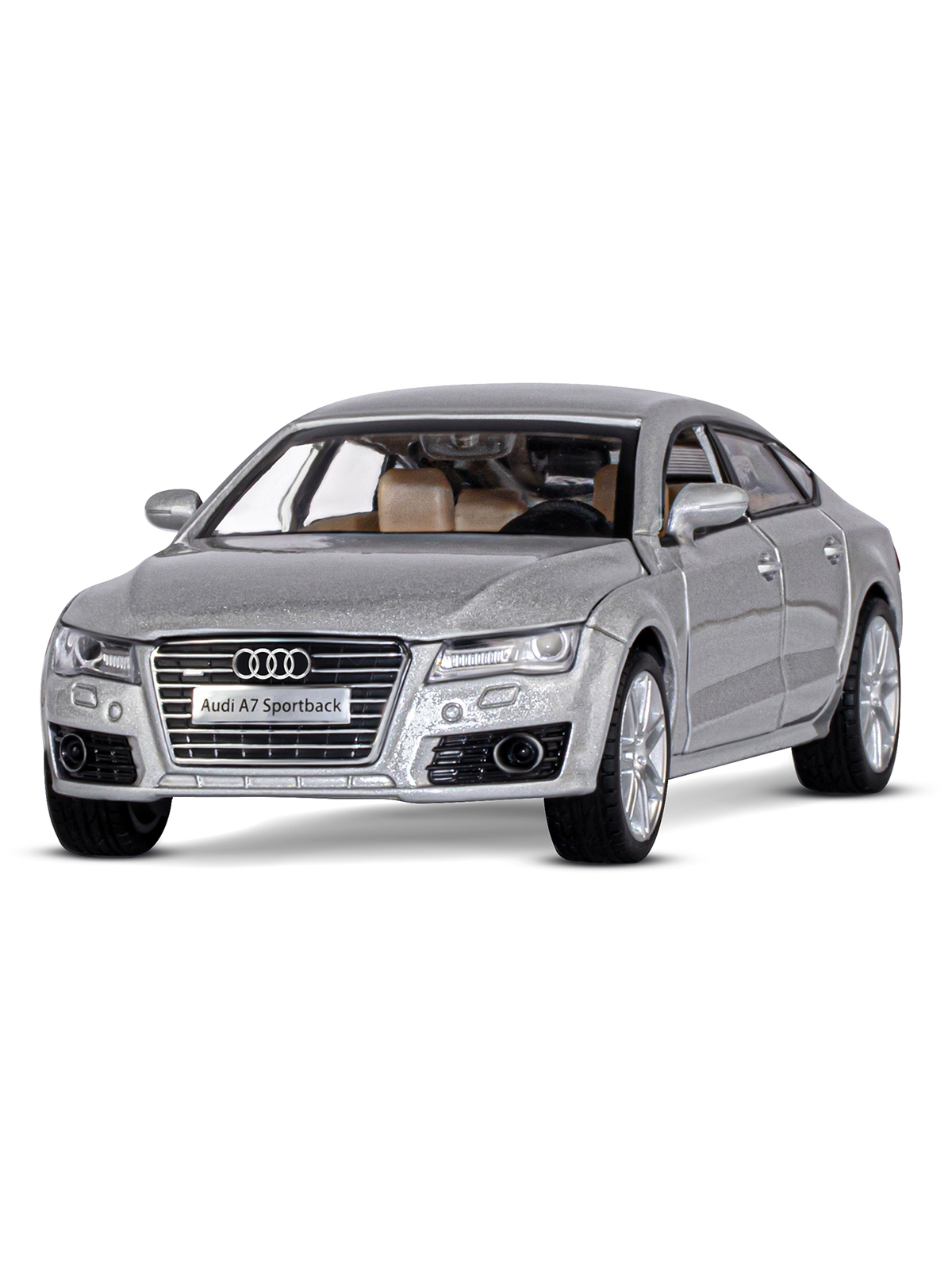 Автомобиль АВТОпанорама Audi A7 1:32 JB1251309 - фото 11