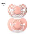 Пустышка Suavinex силикон ортодонтическая от 0 мес. 2 шт.