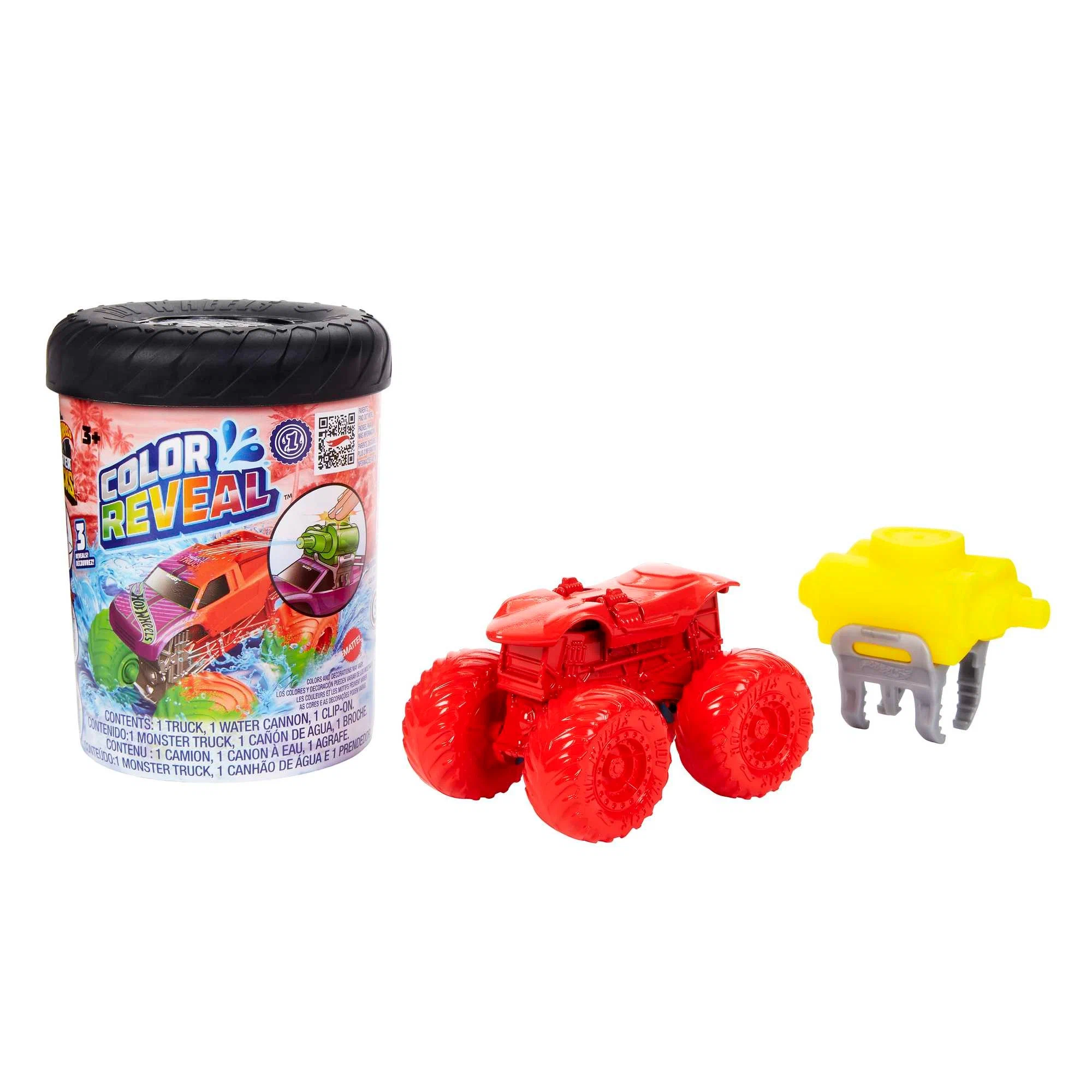 Автомобиль Hot Wheels Color Reveal 1:64 HJF39 - фото 1