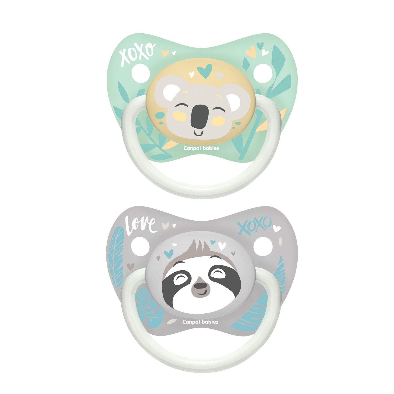 Пустышка Canpol Babies анатомическая от 6 мес. 2 шт. - фото 1