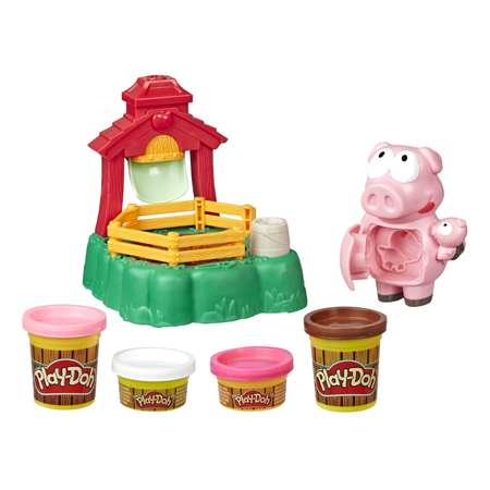 Пластилин Play-Doh Озорные поросята