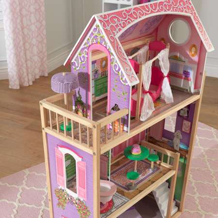 Домик для кукол KidKraft с мебелью