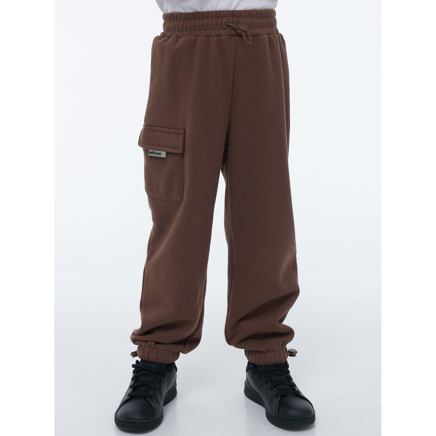Брюки Pelican BFPQ3320/ Шоколадный(50) - фото 2