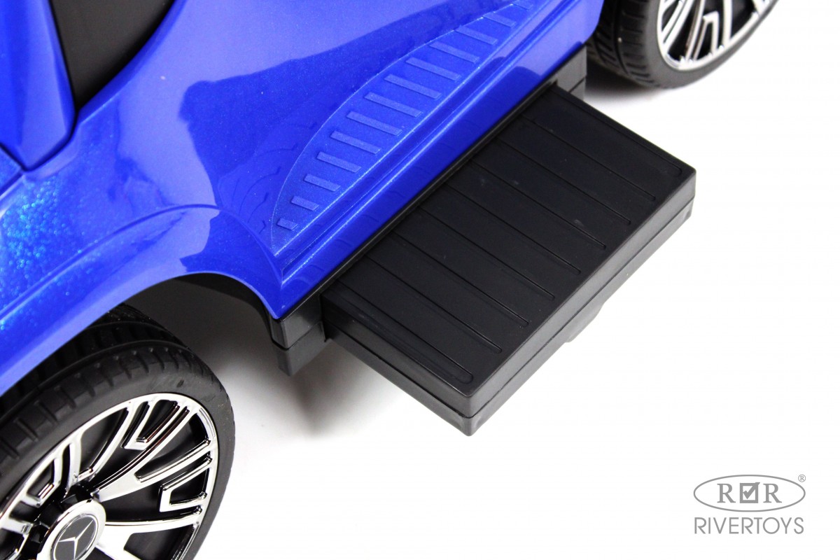Электромобиль RIVERTOYS Mercedes Z003ZZ-A-BLUE С пультом ДУ - фото 11