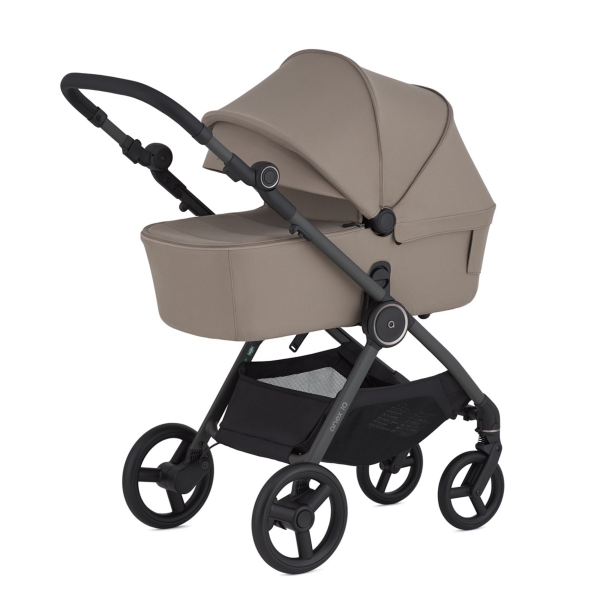 Коляска 2в1 Anex IQ Base 2025 Linen бежевый - фото 4