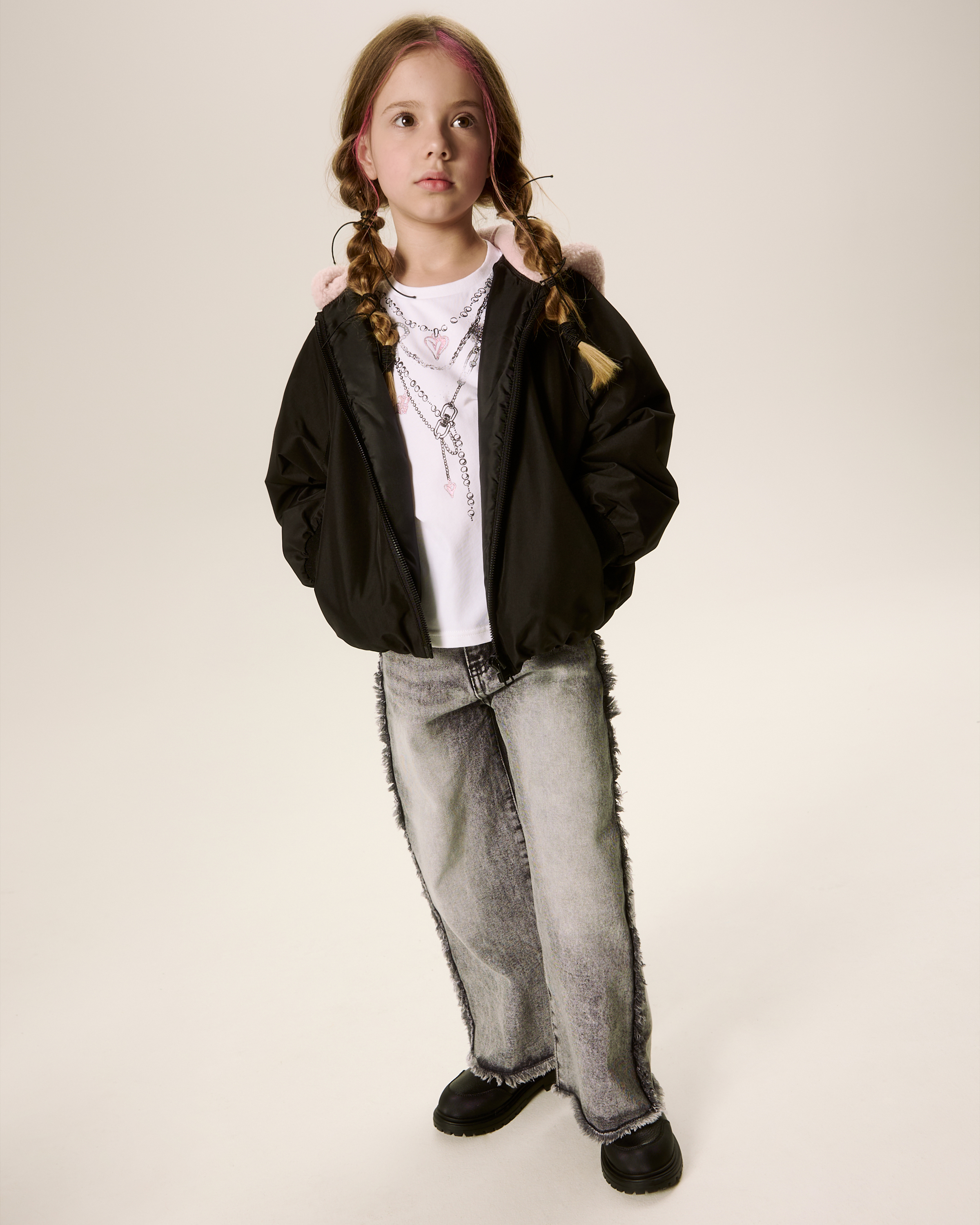 Джинсы Futurino Fashion W25FF-1GD04kg-DG - фото 1