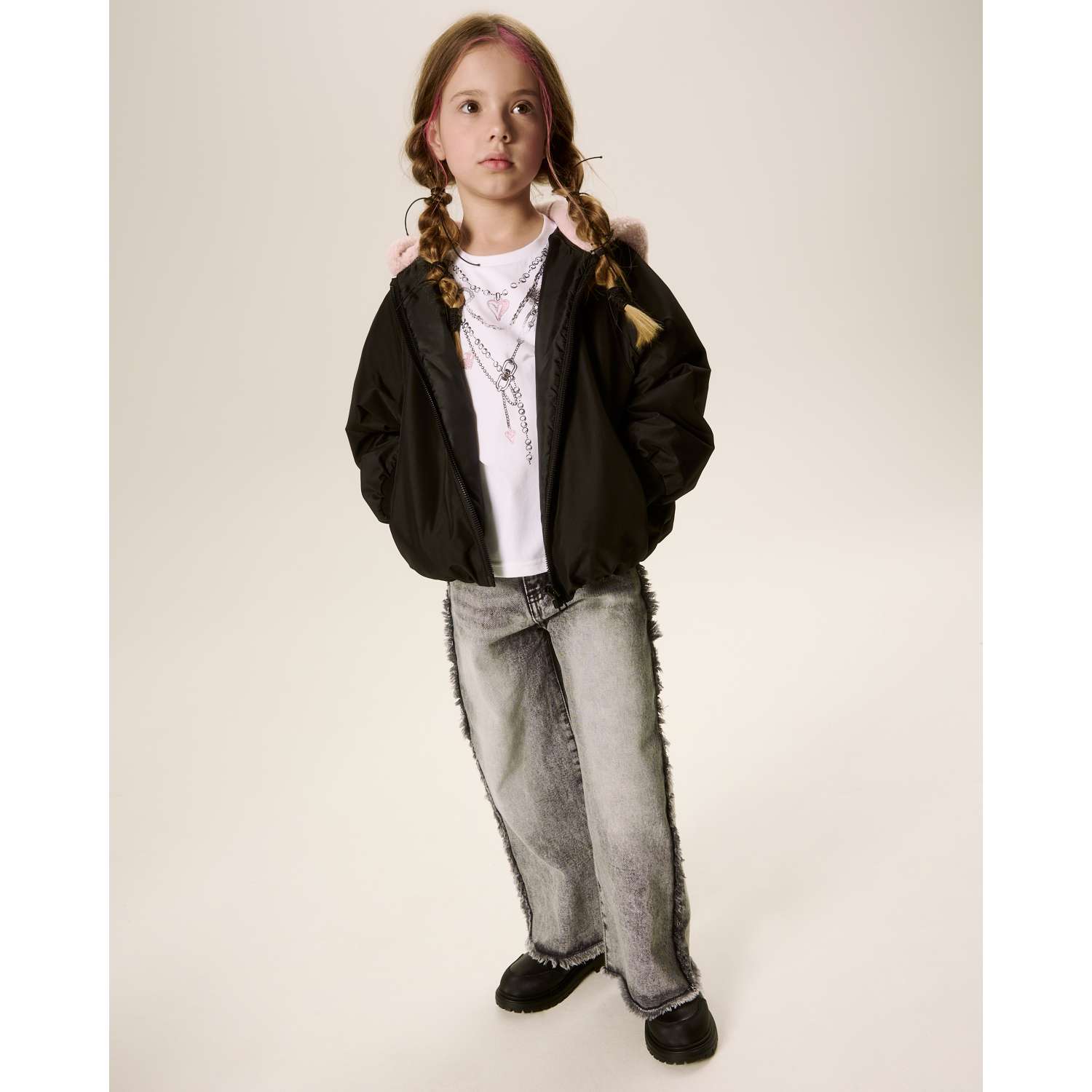 Джинсы Futurino Fashion W25FF-1GD04kg-DG - фото 1