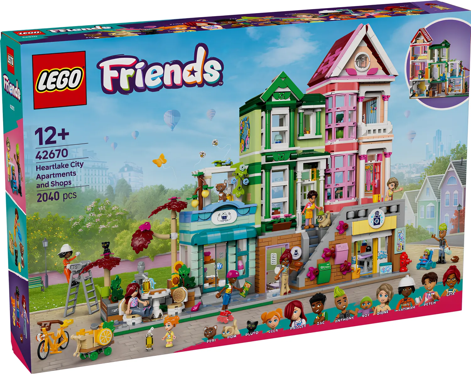 Конструктор LEGO Friends 42670 2040 дет. - фото 1
