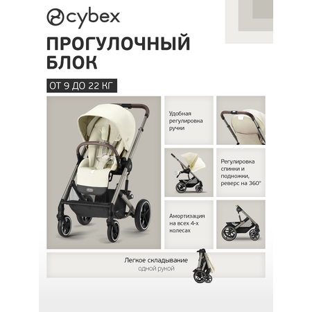Коляска 3в1 Cybex Balios S Lux 3в1 2025