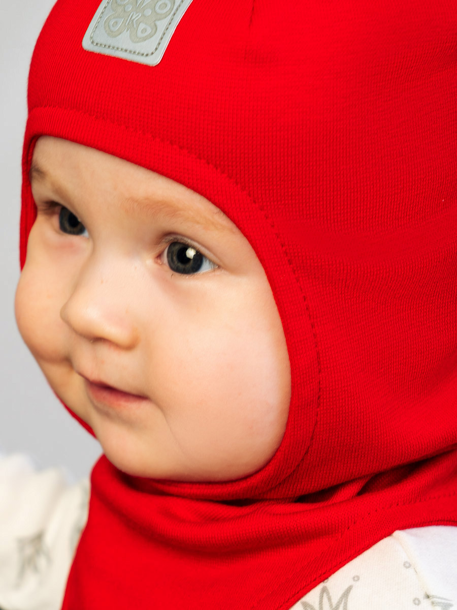 Шапка-шлем ПриКиндер G-Sp21807 Цвет: Красный - фото 2