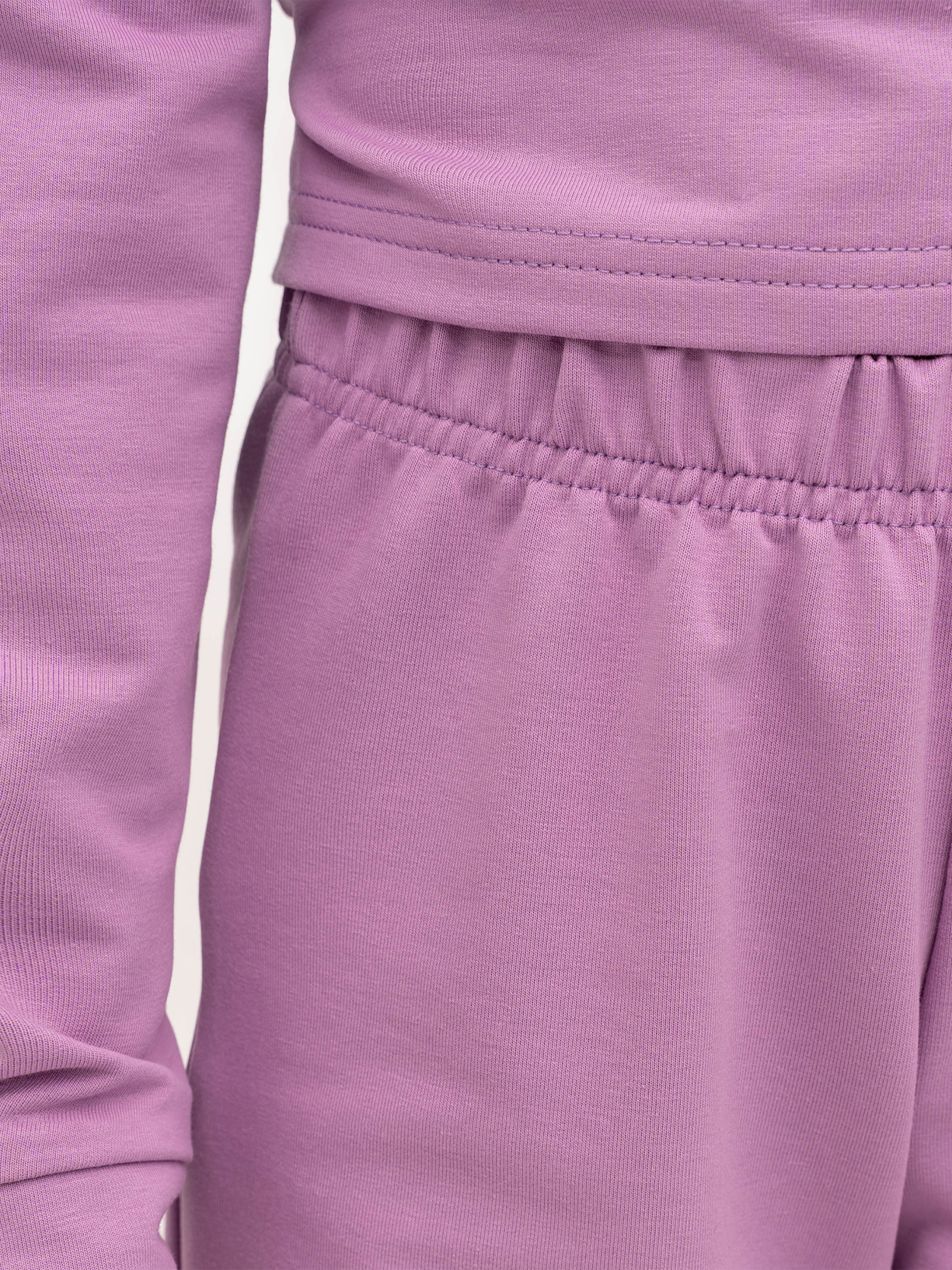 Свитшот и брюки Утенок 7065 сирень - фото 7