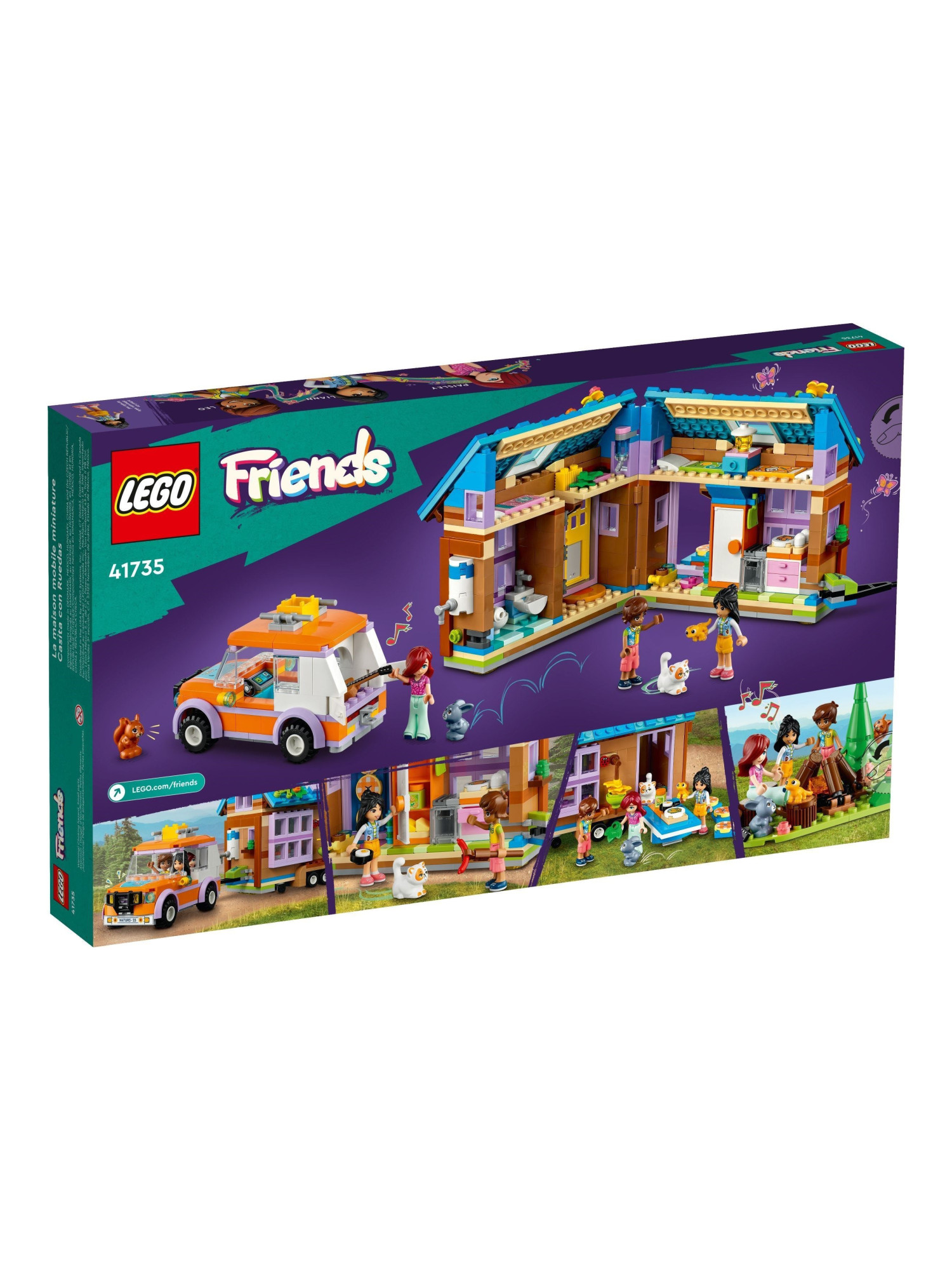 Конструктор LEGO Friends Передвижной домик 785 дет. - фото 8