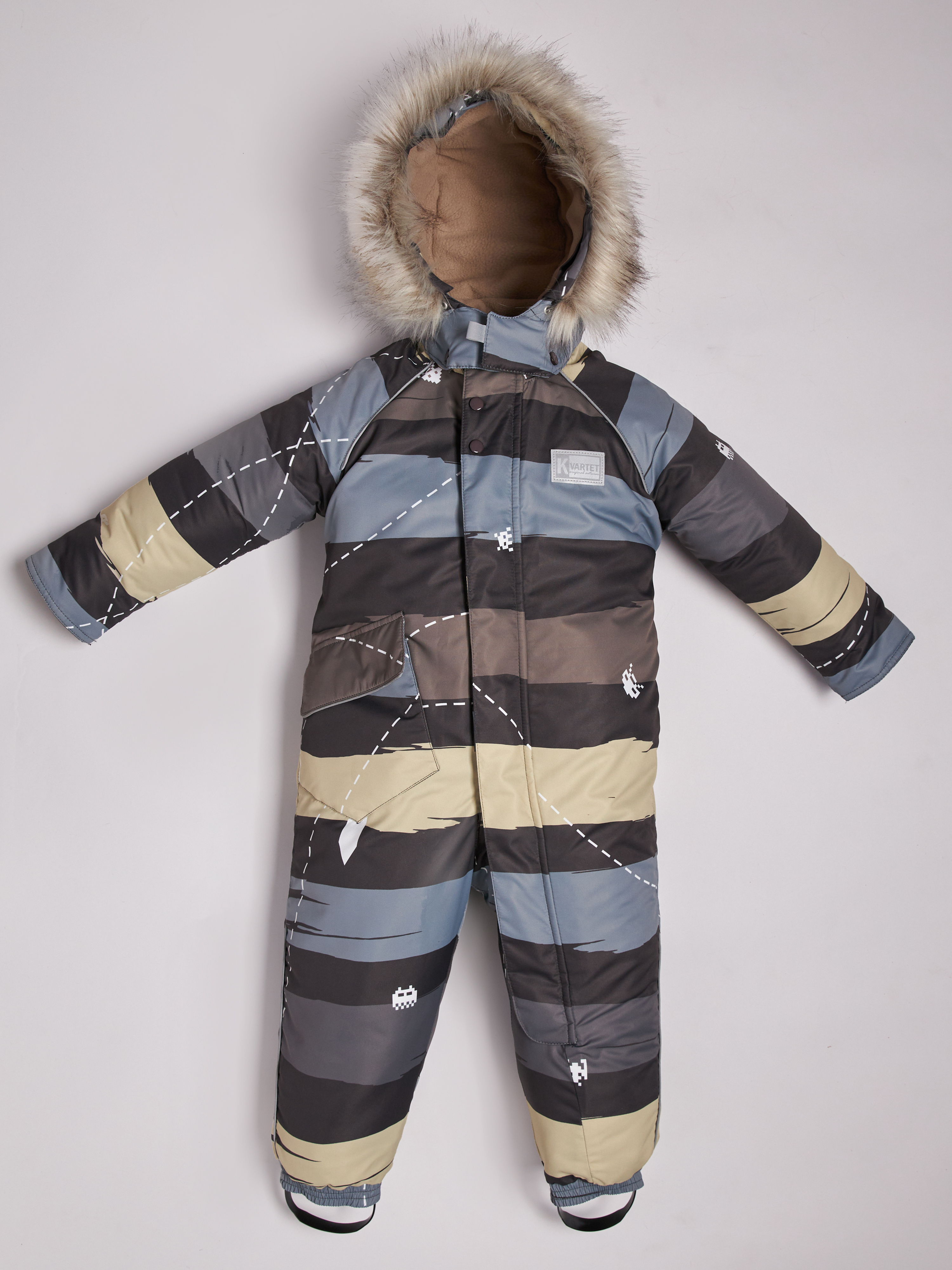 Комбинезон Kvartet 704 серый - фото 6