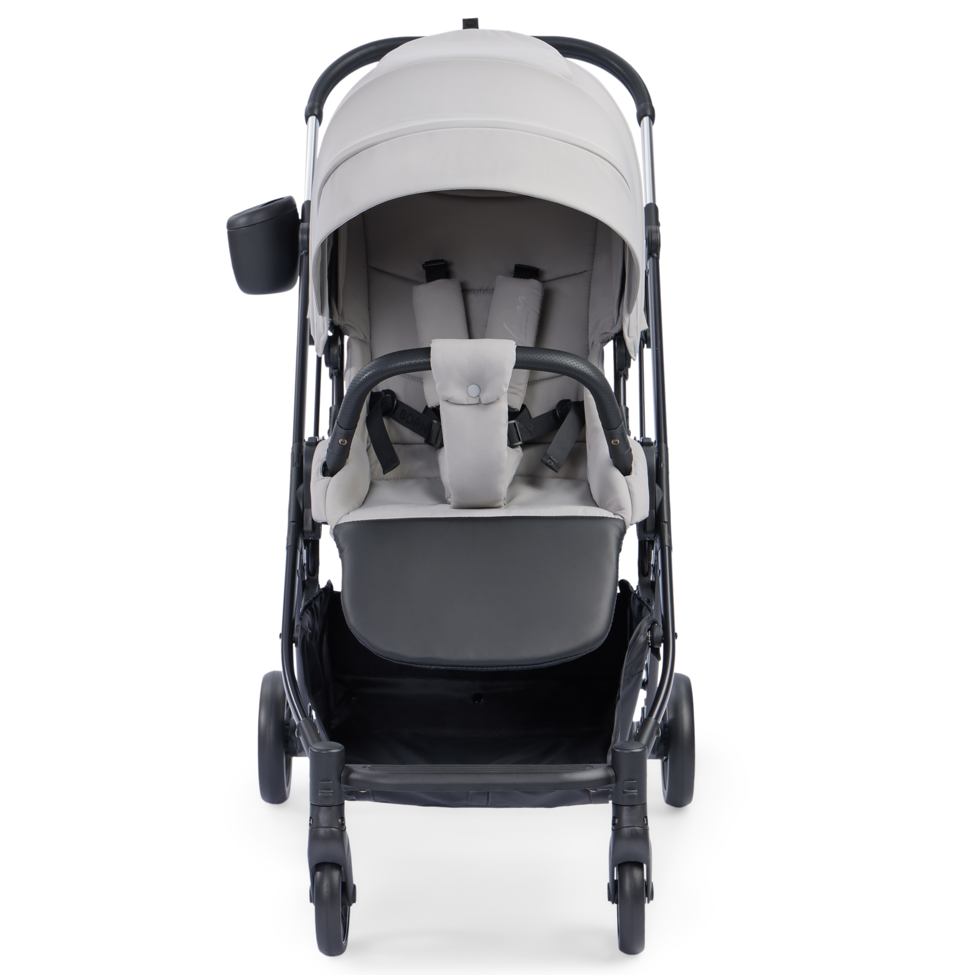 Коляска прогулочная Happy Baby Luna серый - фото 18