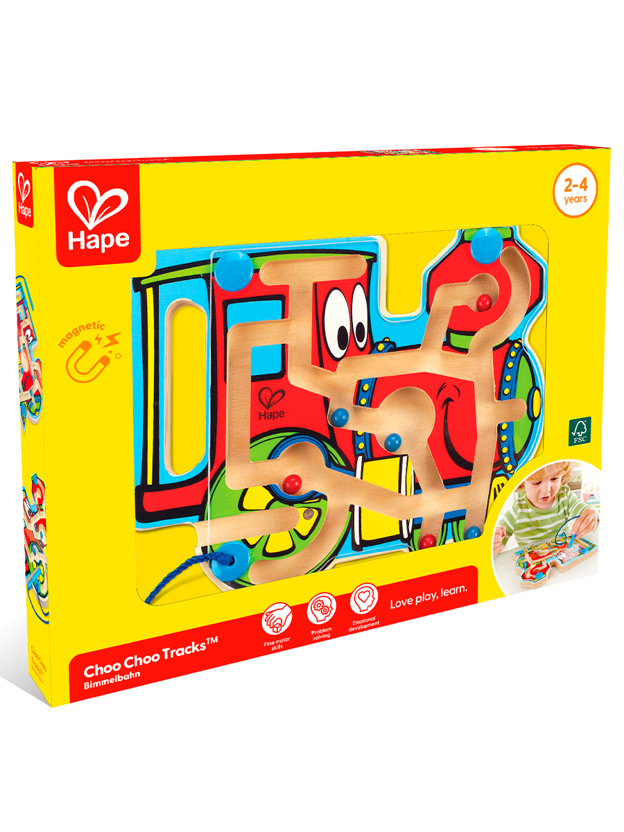 Игрушка Hape лабиринт Паровоз - фото 8