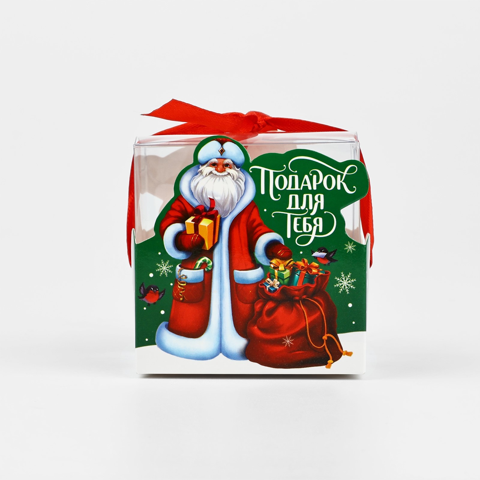 Складная коробка Дарите Счастье «Дед Мороз» 7 х 7 х 7 см - фото 3