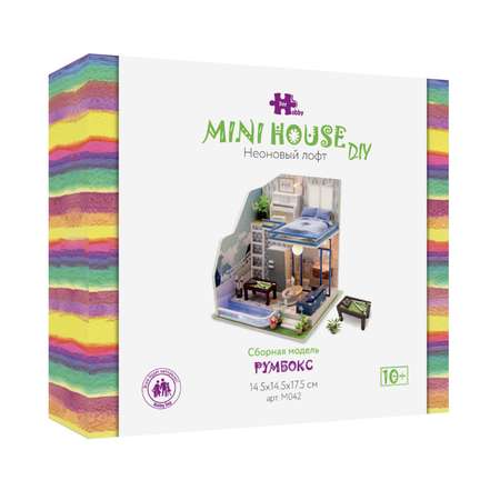 Конструктор Hobby Day Румбокс Неоновый лофт сборная игровая модель