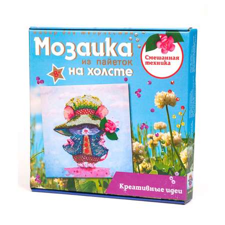 Картина из страз Волшебная мастерская Мышка