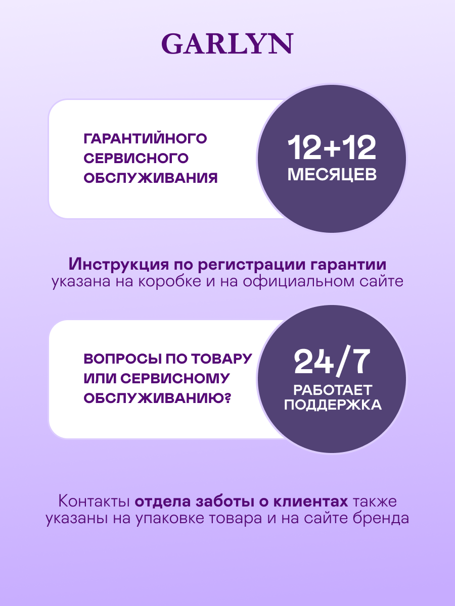 Зубная щетка ультразвуковая GARLYN 1 шт. - фото 11